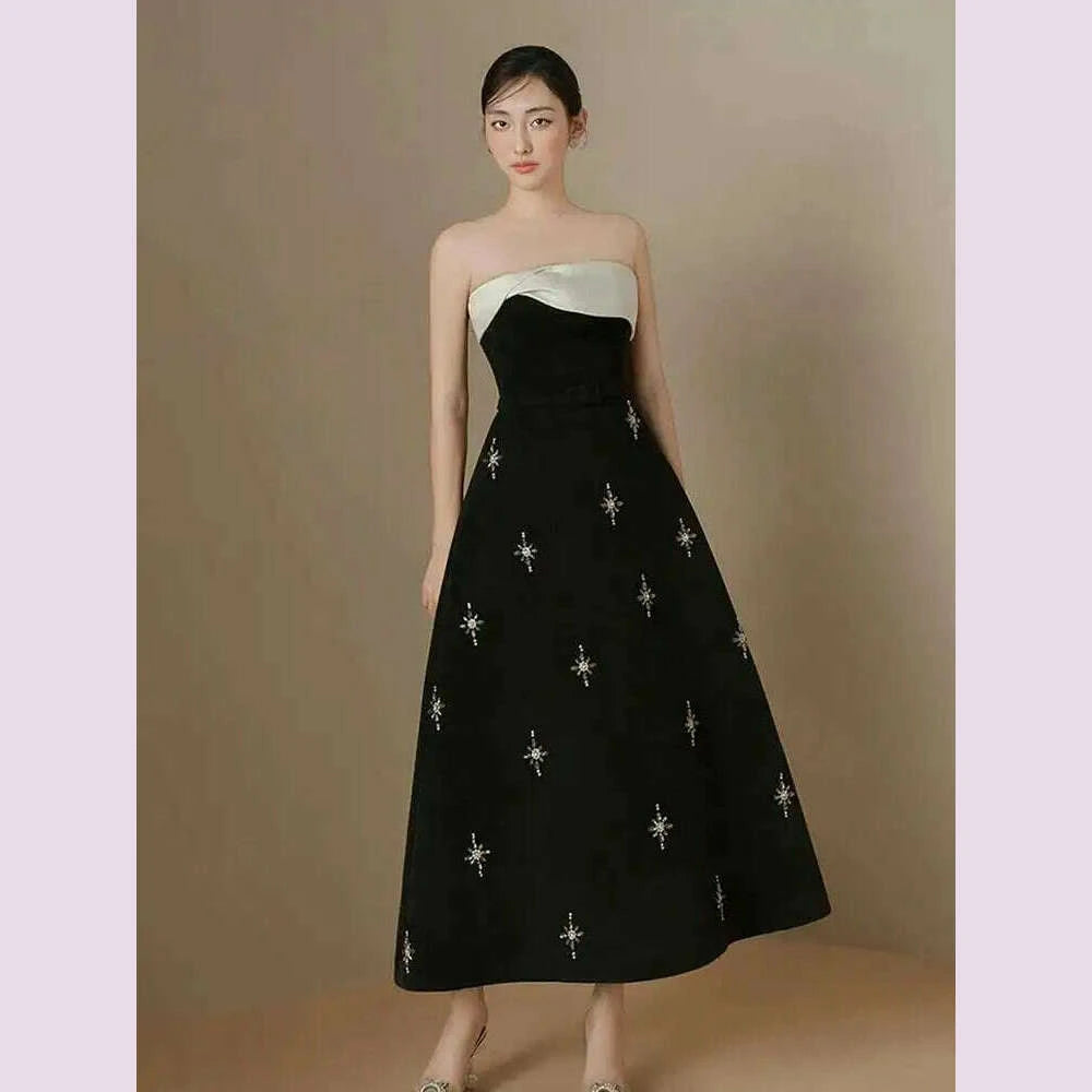deat-elegant-dress-spliced-diamonds-contrast-color-strapless-sleeveless-womens-party-dresses-2024-autumn-new-fashion-15c159-kimlud-kimlud-33917112