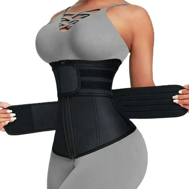 adjustable-waist-trainer-for-women-double-belts-neoprene-corset-with-zipper-workout-cincher-for-tummy-control-back-supportkimlud-womens-fashion-34620812