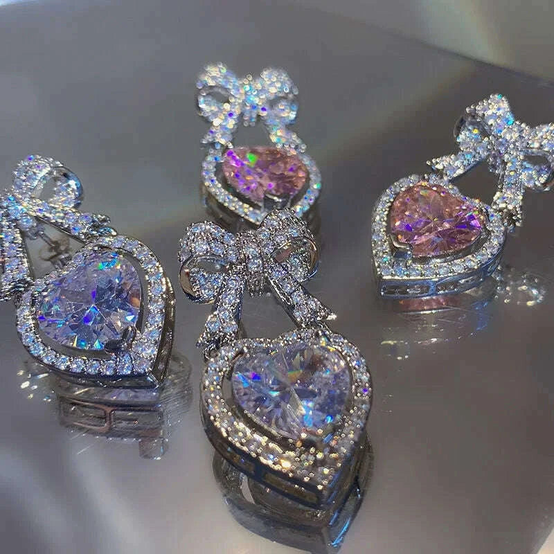 exquisite-pink-heart-shape-bowknot-stud-earrings-for-women-shining-cz-zircon-love-earring-girl-wedding-party-temperament-jewelry-kimlud-kimlud-33915046