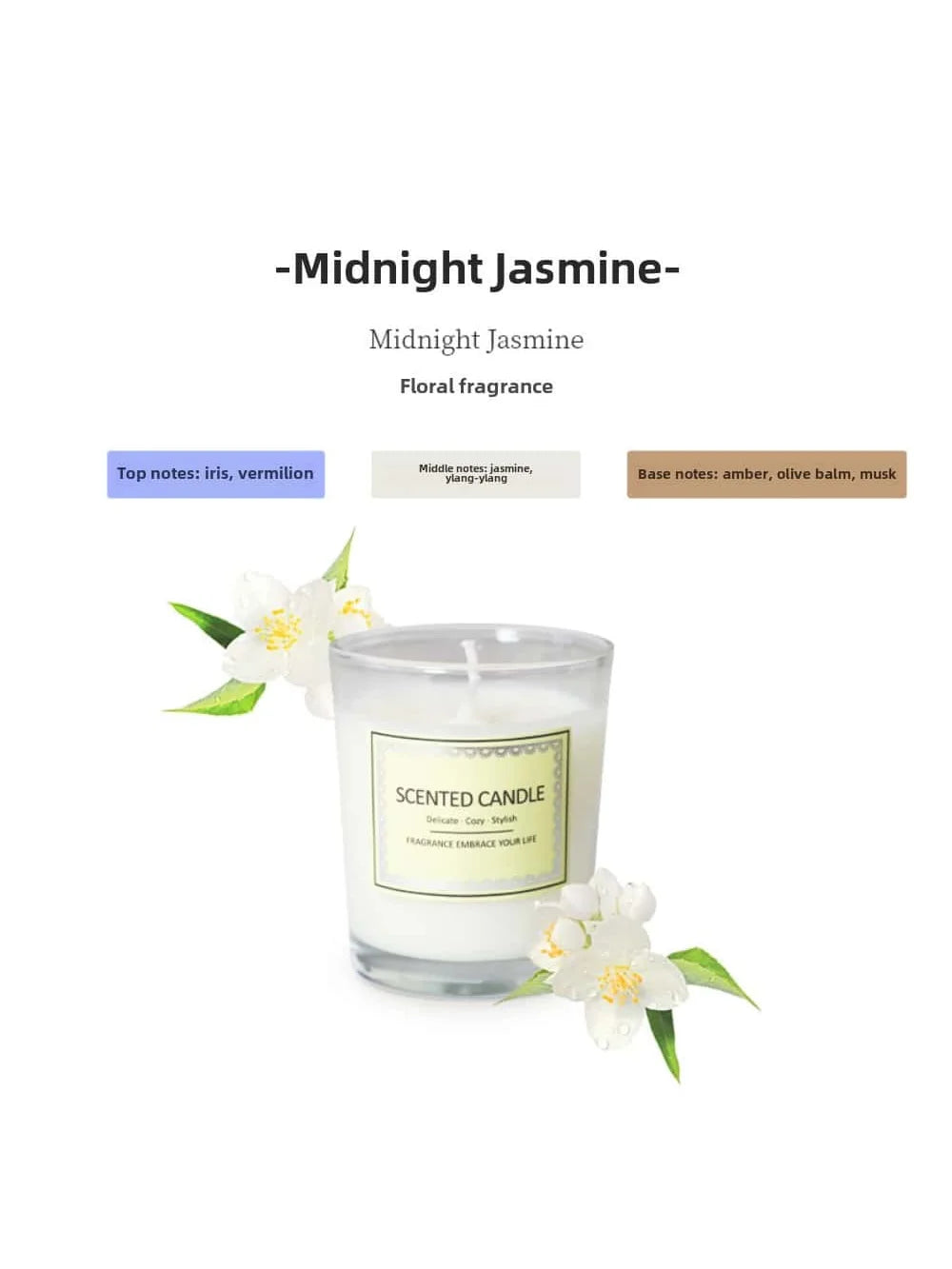 KIMLUD, Candle Fragrance Atmosphere Companion Gift Hotel Clubhouse Smoke free Aromatherapy Candles, KIMLUD Womens Clothes