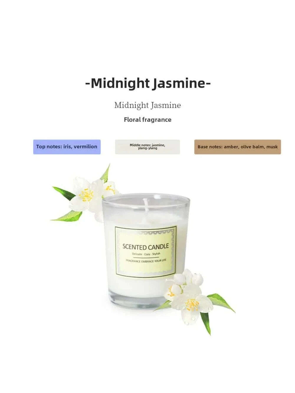 KIMLUD, Candle Fragrance Atmosphere Companion Gift Hotel Clubhouse Smoke free Aromatherapy Candles, KIMLUD Womens Clothes