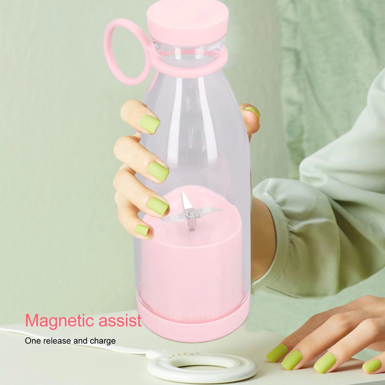 Battery Powered USB Blender Blender Electric Battery Powered USB Blender Portable Juicer for Outdoor Travel Portable Juicer