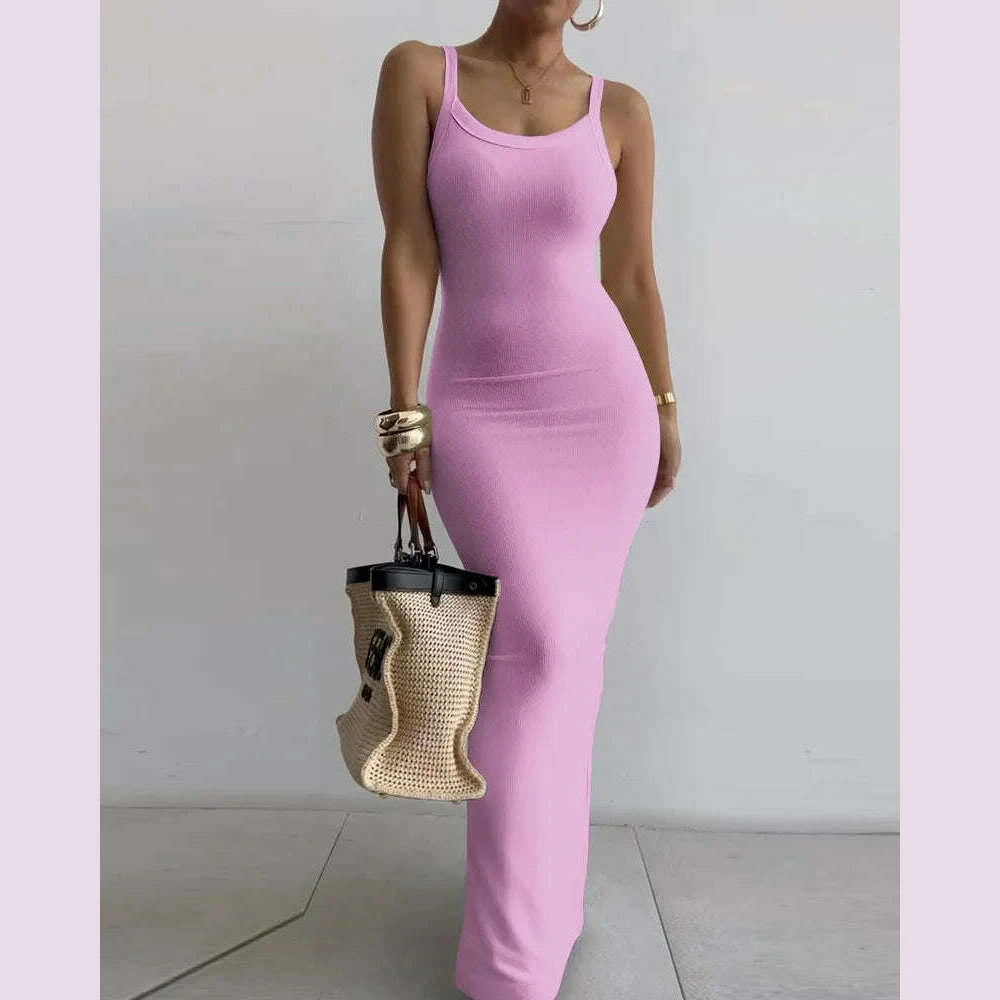 2025-women-s-sleeveless-strap-o-neck-sexy-belt-colorful-printed-long-skirt-evening-dress-y2k-sleeveless-solid-color-tight-fit-kimlud-kimlud-33922468