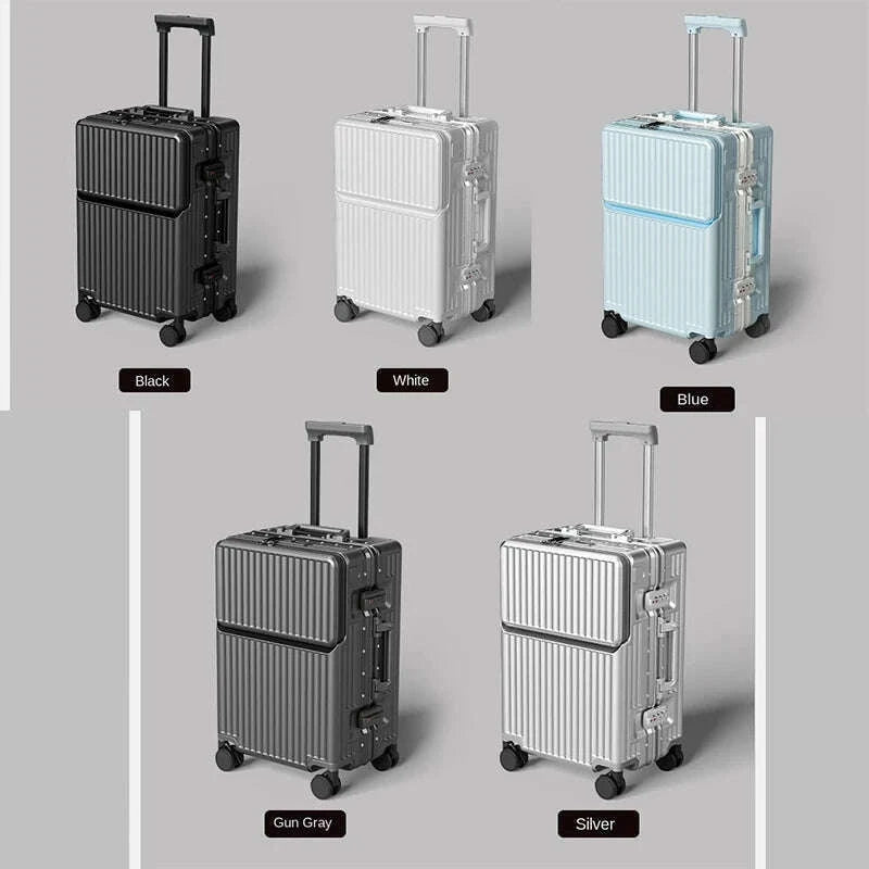 new-front-opening-luggage-24-inch-usb-multifunctional-suitcase-20“-boarding-trolley-case-26-inch-large-capacity-with-cup-holderkimlud-womens-fashion-34612551