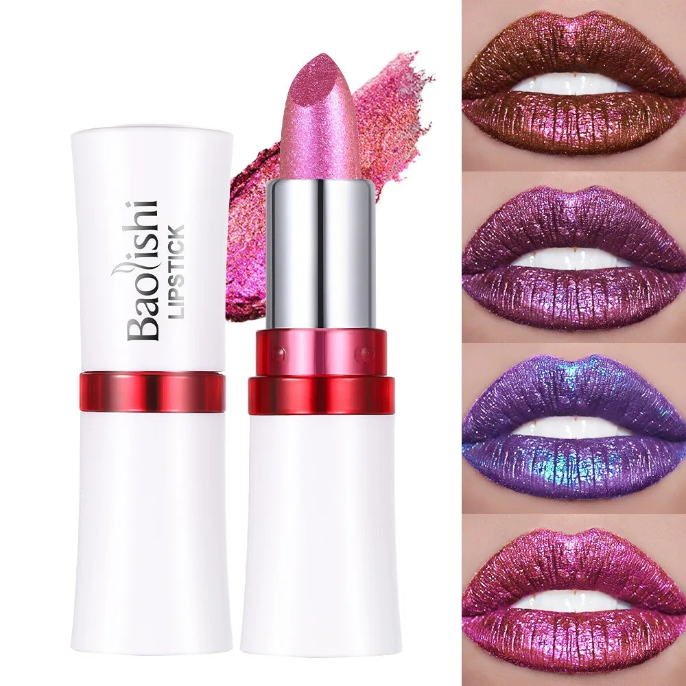 Lipstick – Color-Changing – Metallic – Blue Purple | KIMLUD