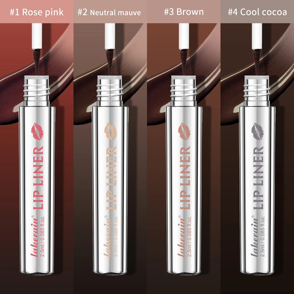 Lip Liner Pencil Peel Off Lip Stain Tattoo Long Wearing Matte Waterproof Smudge Proof Transfer Proof Lip Cosmetic For All Day We