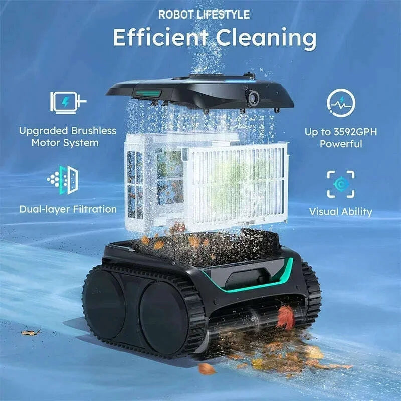 robot-swimming-pool-cleaner-wireless-c2v-app-ai-vision-self-learning-visual-80°-dual-layer-filtration-180mins-running-time-200㎡kimlud-womens-fashion-34607696