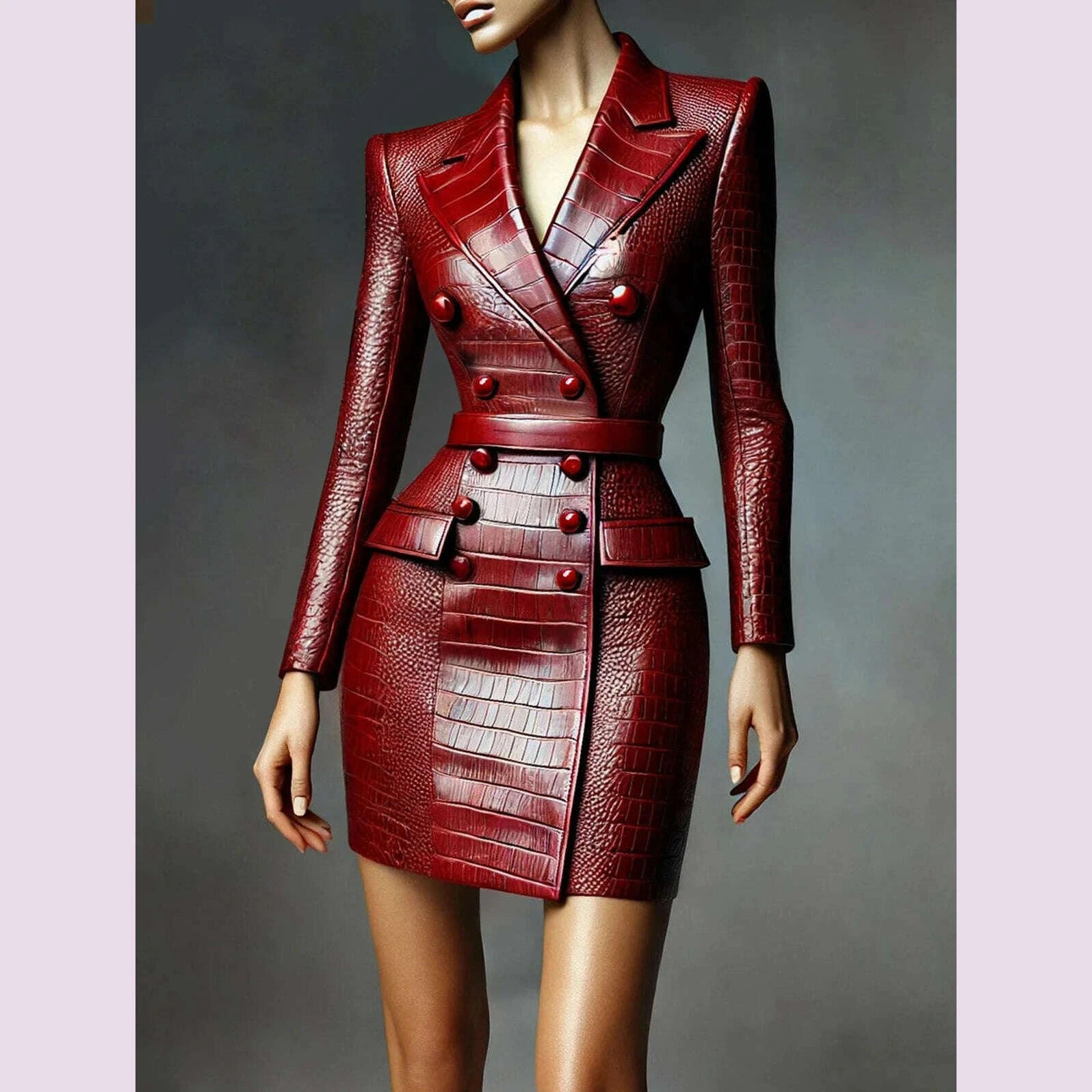 new-pu-leather-dresses-for-women-lapel-collor-double-breasted-alligator-pattern-belt-mini-dress-long-sleeve-elegant-dress-2025kimlud-womens-fashion-34621128