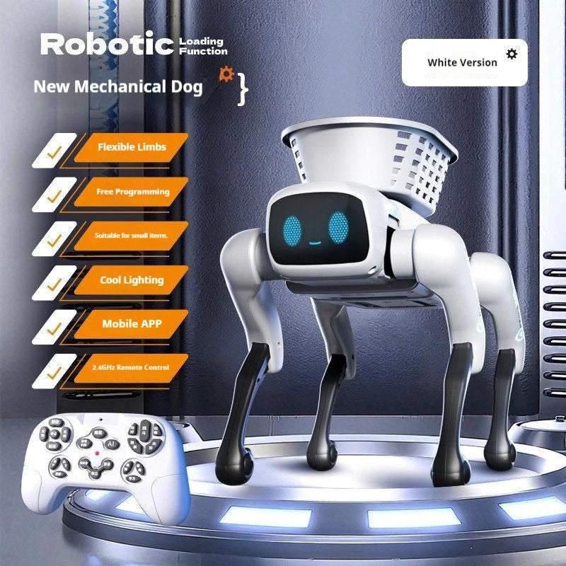 Robot Dog – Programmable Remote Control Toy – Plastic | KIMLUD