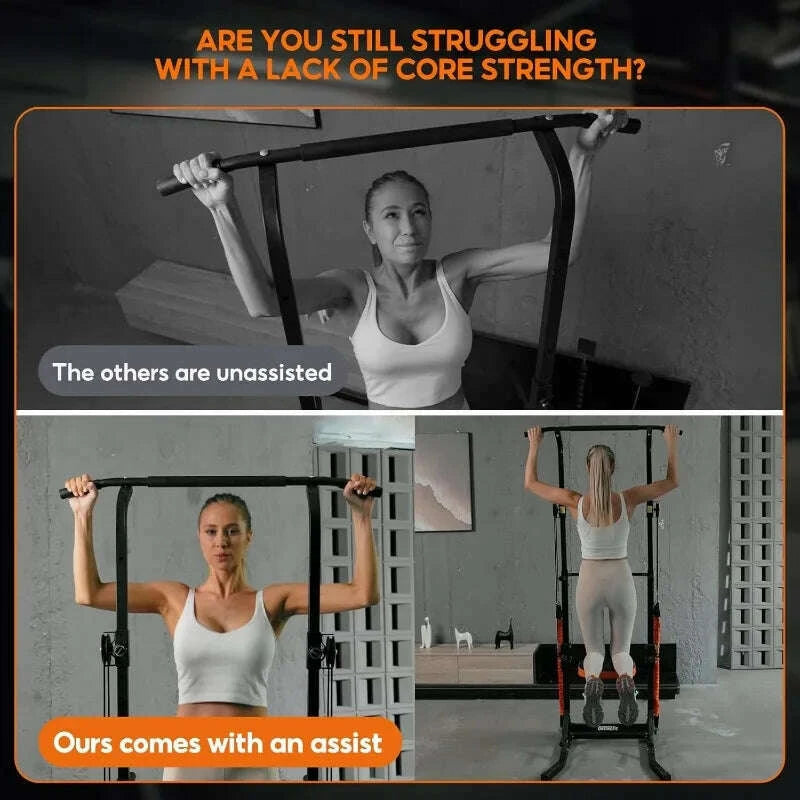 power-tower-pull-up-bar-station-assistive-trainer-multi-function-adjustable-height-dip-station-for-kimlud-kimlud-33916475