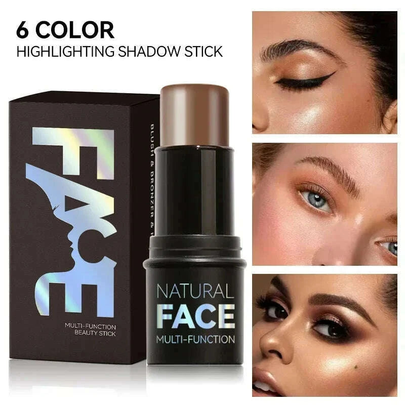 makeup-face-contouring-bronzer-stick-multifunctional-highlighter-brightening-silkworm-blusher-rouge-cream-modify-concealer-penkimlud-womens-fashion-34604696