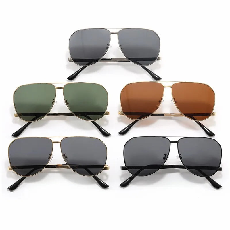 2025 Women Sunglasses Aviation Sung Glasses Retro Female Pilot Driving Travel Outdoor Ins Eyewears Oculos De Sol UV400