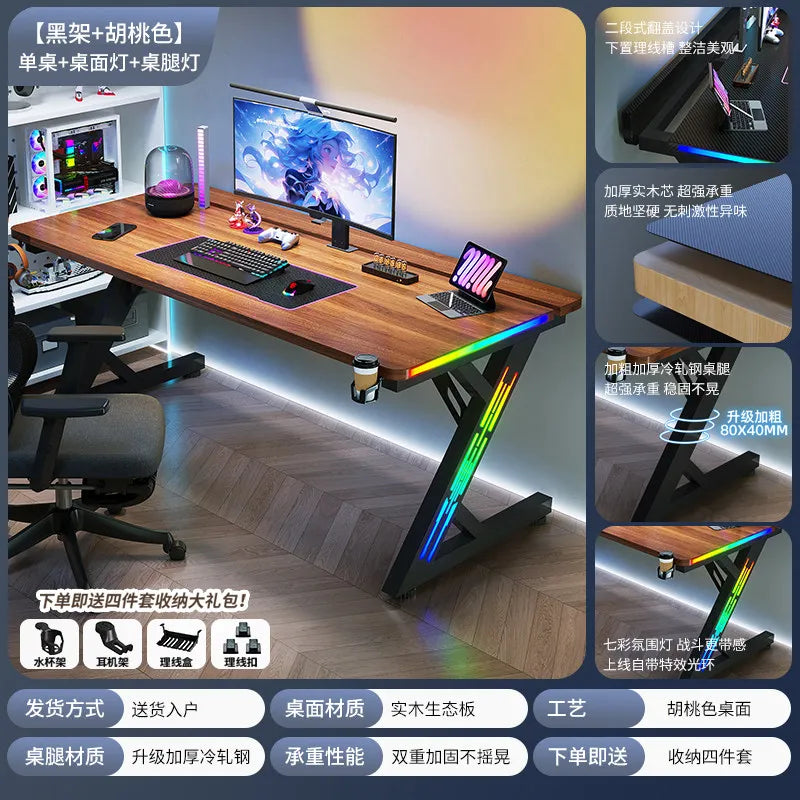 Bedroom Gaming Table Living Room Study Standing Reading Shelves Students Coffee Computer Desks Storage Bureau Home Furniture