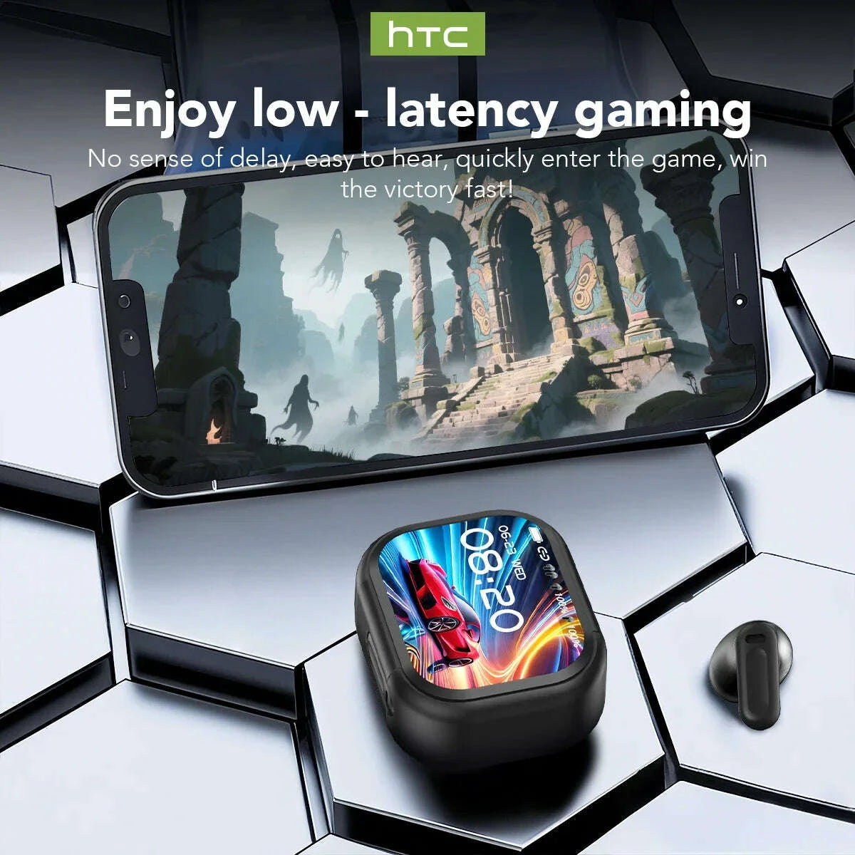 【htc-ne20】bluetooth-v60-earphones-ai-translator-earbuds-ows-lcd-touch-screen-sport-wireless-headphones-hd-stereo-sound-longlifekimludkimlud-35565848