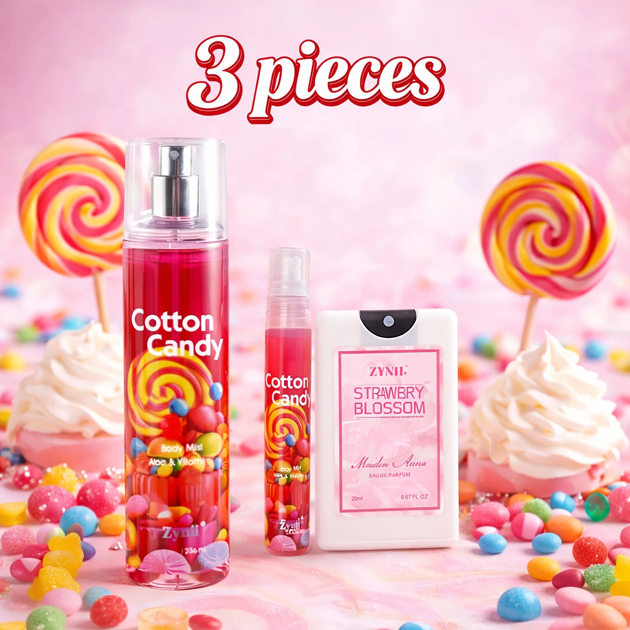 Floral Pheromone Fragrance Set — Crystal Clear | KIMLUD