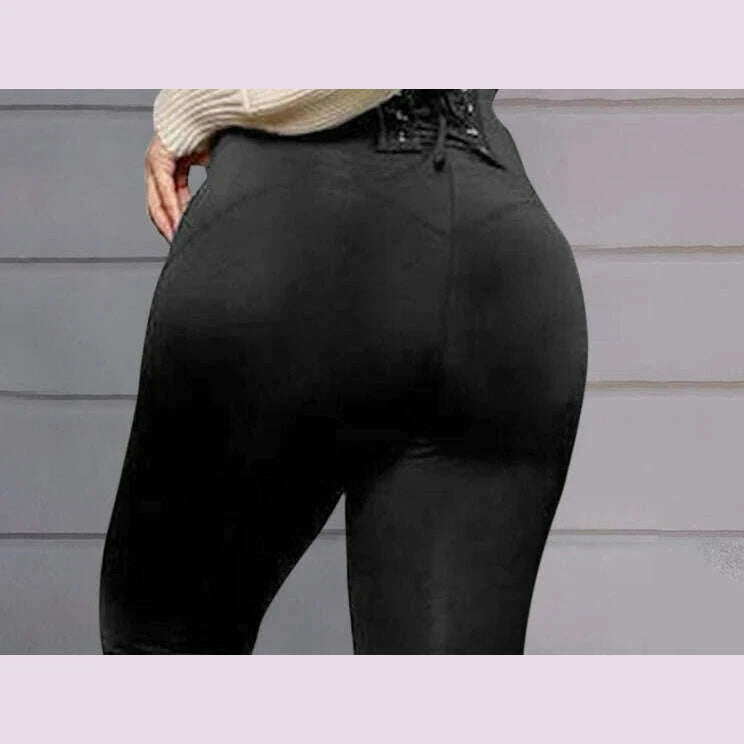 women-solid-color-slim-leggings-pants-back-waist-strap-design-waist-lift-hip-tight-trousers-ankle-length-slimkimlud-womens-fashion-34619066