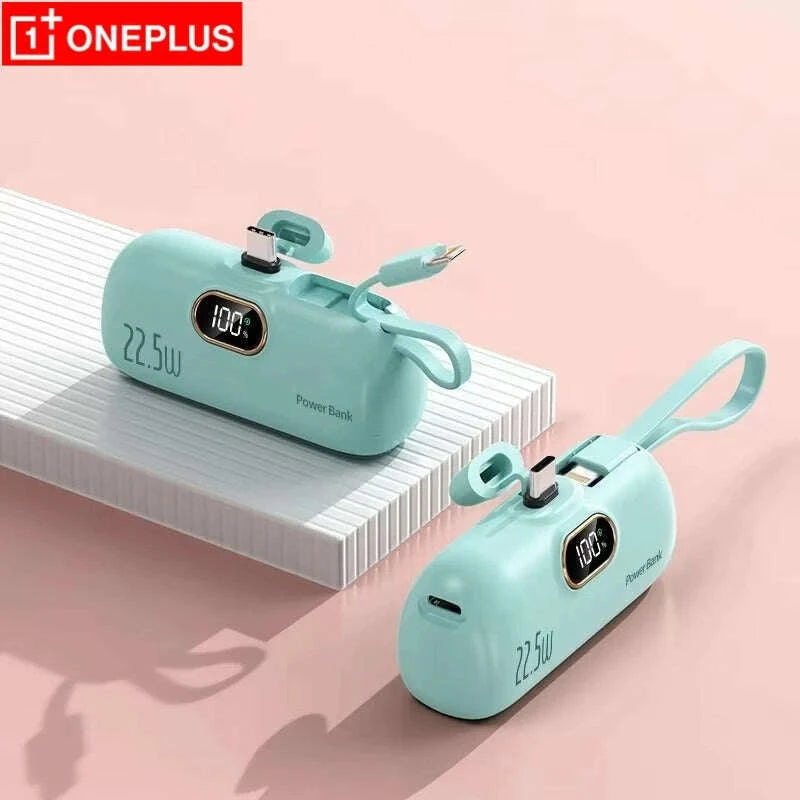 oneplus-10000mah-portable-power-bank-2--in-1-fast-charger-lightweight-high-capacity-pocket-power-bank-for-iphone-huawei-samsungkimlud-womens-fashion-34601907