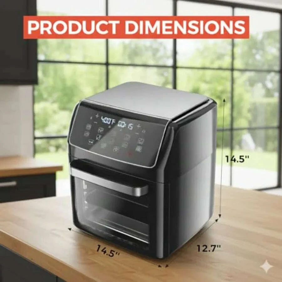 10-in-1-air-fryer-oven-126qt-convection-oven-with-visible-window-rotisserie-grill-family-size-healthy-cooking-airfryer-with-trkimludkimlud-35578676