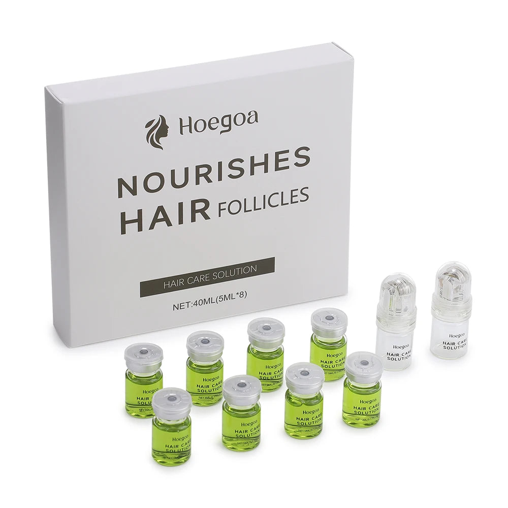 Lightweight Hair Serum Strengthens Roots — Green | KIMLUD