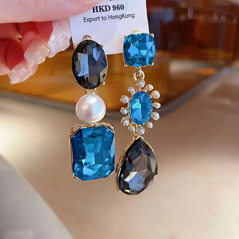 3-pcs-french-light-luxury-jewelry-set-for-women-water-drop-rhinestone-pearl-necklace-fashion-high-sense-accessories-sets-wedding-kimlud-kimlud-33913653