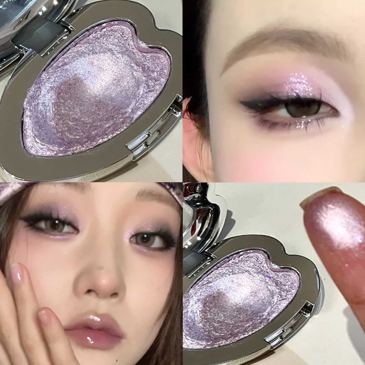 Eyeshadow Palette – Waterproof – Pearlescent Blue Metallic | KIMLUD