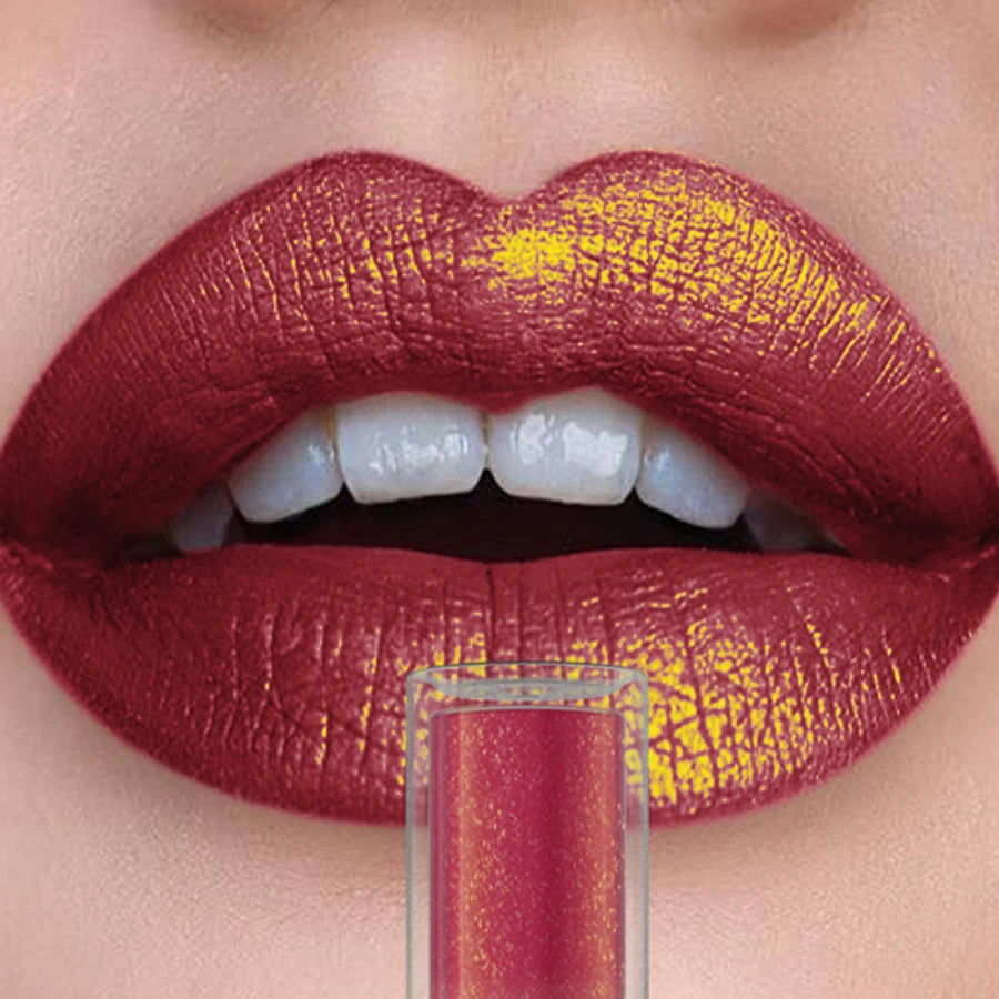 14 Colors Glitter Lip Glaze Hydrating Red Pink Metallic Lip Tint Highly Pigment Lip Gloss Korean Makeup for Women Cosmetics Gift