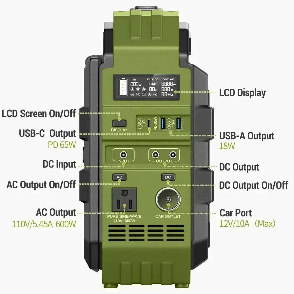 portable-power-station-6144wh-battery-pack-with-600w-1200w-surge-ac-outlets-solar-battery-generator-for-outdoor-camping-rv-kimlud-kimlud-33912964