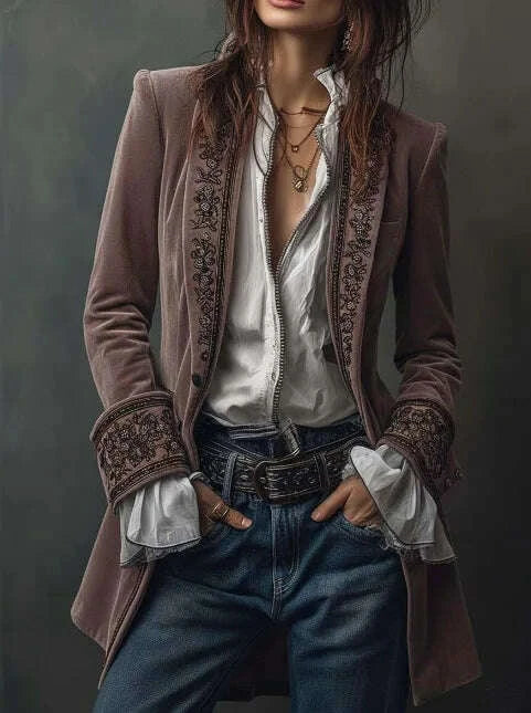 long-sleeve-womens-outercoat-causal-autumn-winter-elegant-patchwork-velvet-slim-coat-vintage-pattern-print-cardigan-jacketskimludkimlud-35572257
