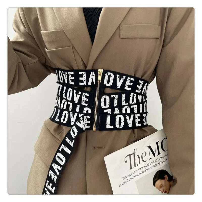 getspring-women-cummerbunds-letter-printed-zipper-black-wide-belt-fashion-elastic-waistband-all-match-ladies-waist-band-corsetkimlud-womens-fashion-34620997