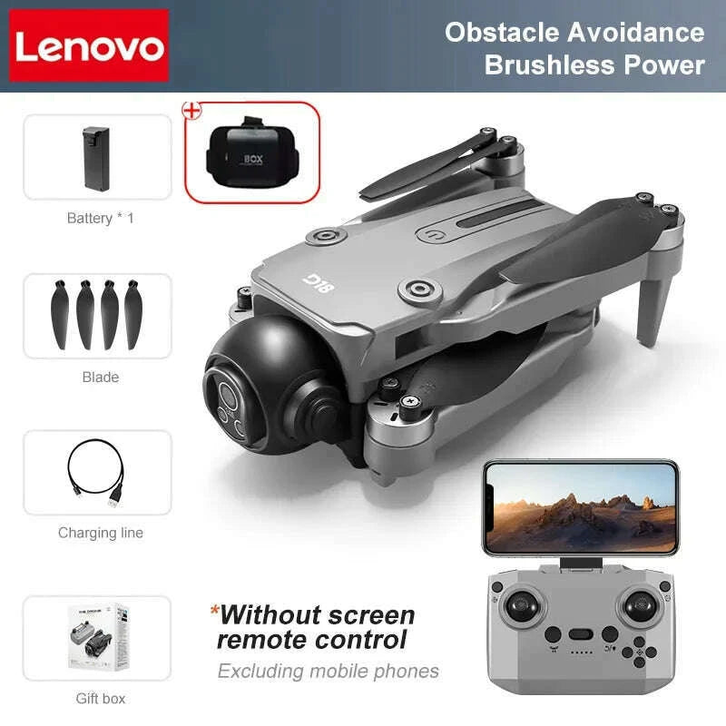 lenovo-d18-drone-8k-aerial-hd-dual-camera-photography-intelligent-obstacle-avoidance-brushless-power-5g-wifi-gps-return-vr-dronekimlud-womens-fashion-34608636