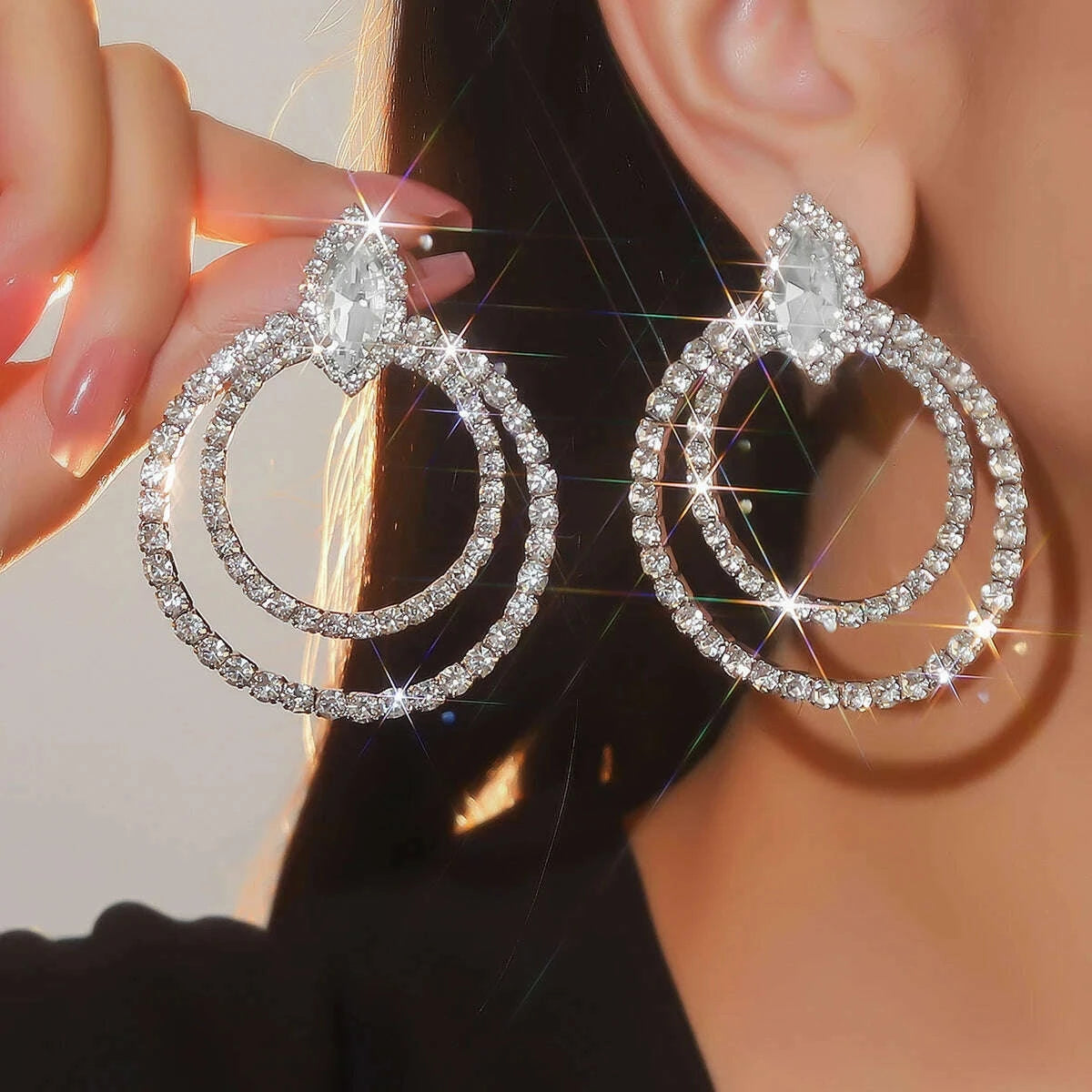 silver-rhinestones-earrings-for-women-sparkly-long-linear-dangle-earrings-dangle-tassels-statement-earrings-bridal-weddingkimlud-womens-fashion-34624772