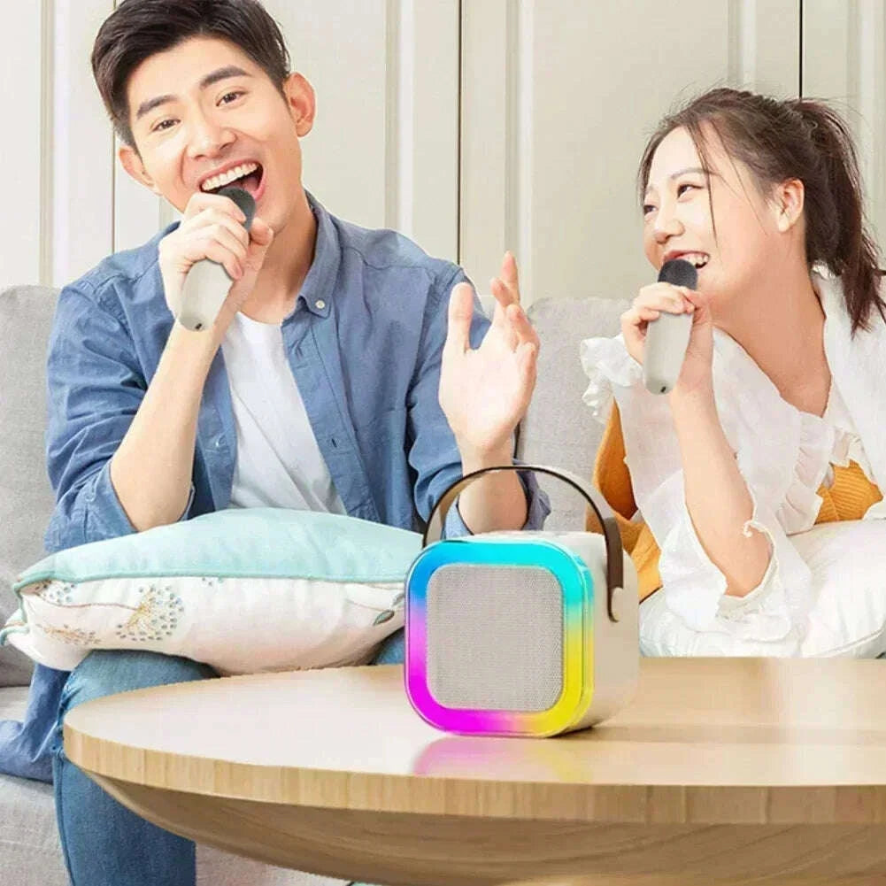 k12-bluetooth-karaoke-machine-portable-53-pa-speaker-system-with-1-2-wireless-microphones-home-family-singing-childrens-gifts-kimlud-kimlud-33915504
