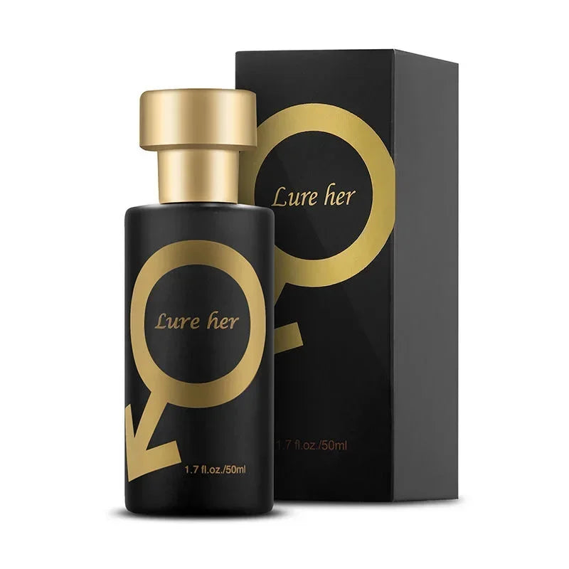 Unisex Pheromone Perfume For Attraction — Gold | KIMLUD