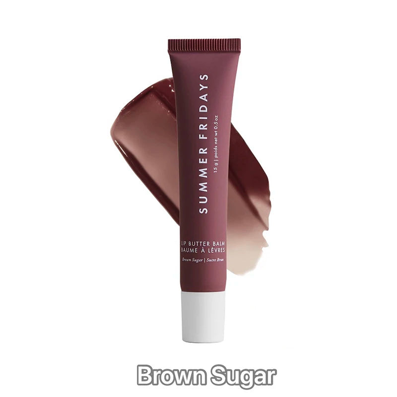 Summer Friday's Vanilla Beige Lip Balm Moisturizing Transparent Lipstick Set Smooth Soft Tube Mirror Lip Gloss Lip Makeupv