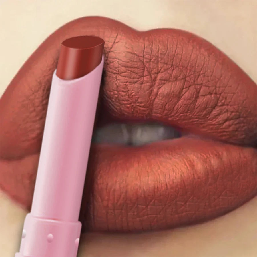 15 Color Cigarette Velvet Matte Waterproof Lipstick Long-lasting Lip Gloss Lip Makeup Red Brown Pink Lip Liner Pen Lip Tint