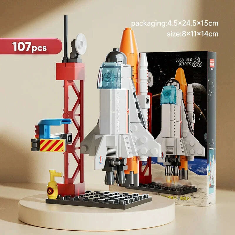 toylinx-launch-center-lunar-lander-model-building-blocks-spaceship-spaceport-figure-shuttle-rocket-bricks-construction-toyskimlud-womens-fashion-34620708