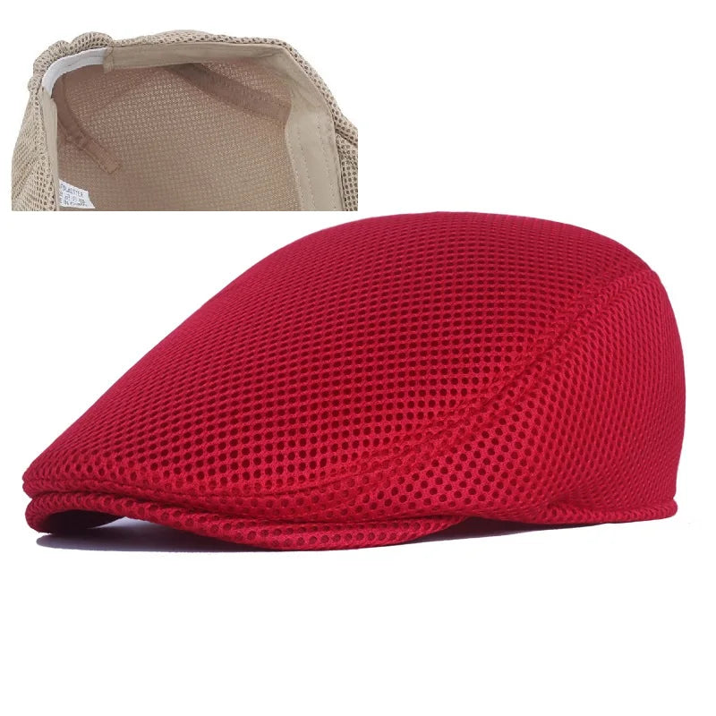 Men's Flat Hat Ivy Gatsby Newsboy Winter Spring Autumn Driving Cabbie Hunting Cap