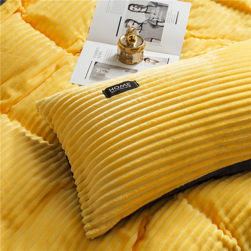 Duvet Cover – Winter Warmth – Velvet | KIMLUD