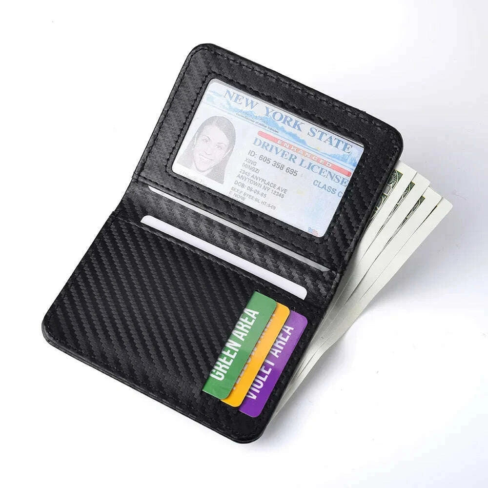 portable-carbon-fiber-super-slim-soft-wallet-pu-leather-mini-credit-card-purse-card-holder-men-wallet-thin-small-short-money-bagkimlud-womens-fashion-34600928