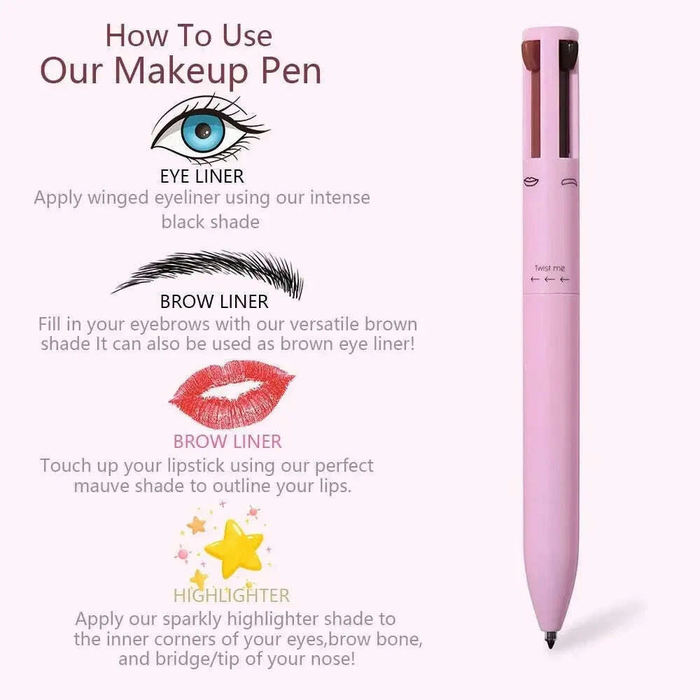 4-in-1-makeup-pen-eyebrow-pencil-waterproof-drawing-eye-brow-long-lasting-easy-color-eyeliner-eyebrow-pen-sweatproof-makeup-pen-kimlud-kimlud-33913233