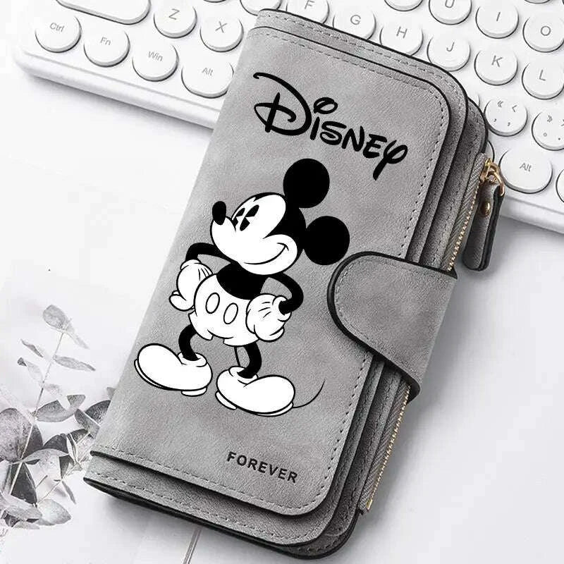 mickey-minnie-lady-long-zip-wallet-buckle-tote-bag-coin-purse-soft-pu-leather-multi-functional-card-holder-casual-dailykimludkimlud-35576035