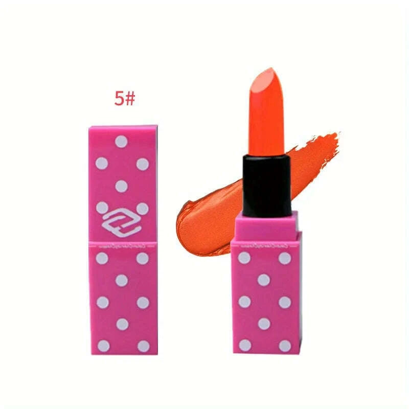 8-colors-super-cute-girls-lipstick-pink-polka-dots-design-long-lasting-non-fading-waterproof-velvet-lip-color-non-stick-cup-kimlud-kimlud-33913755