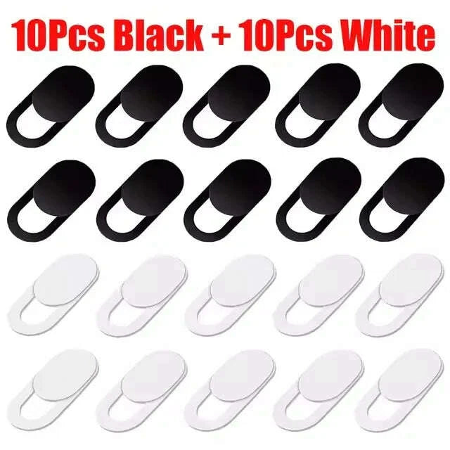 KIMLUD, 20/10/5/1PCS Ultra Thin Webcam Shutter Slider Cover for IPhone IPad MacBook Laptop Mobile Phone Lenses Camera Protector, KIMLUD Womens Clothes