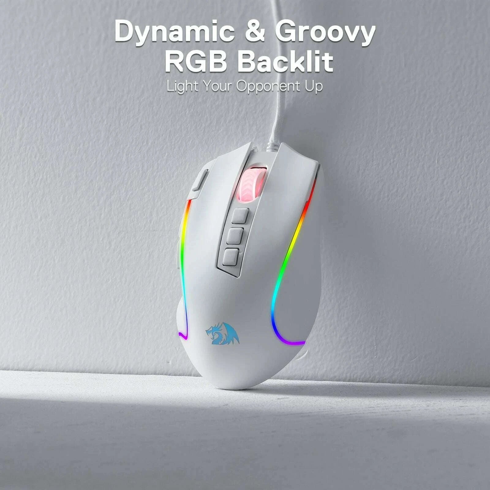 redragon-m612-predator-rgb-gaming-mouse-8000-dpi-wired-optical-with-11-programmable-buttons-white-kimlud-kimlud-33921307