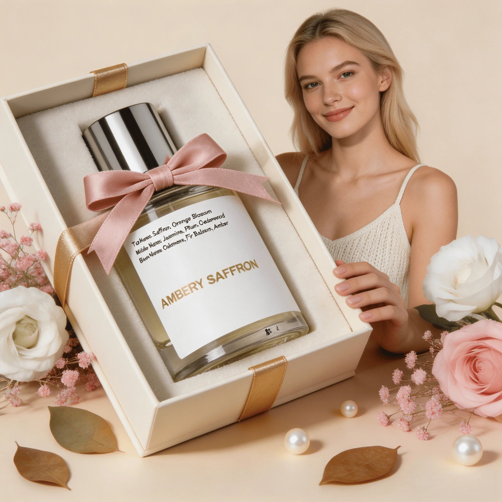 Ambery Saffron EDP Spray Fragrance — Amber | KIMLUD