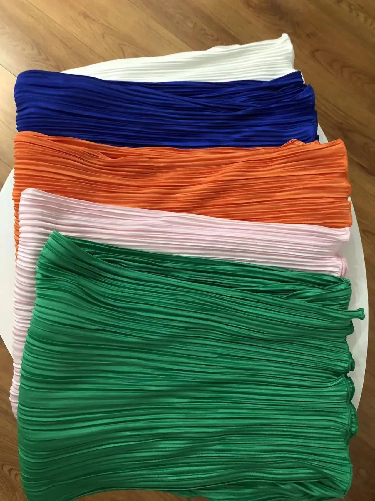 KIMLUD, 2023 Spring Summer Best Seller Solid Color Draped Loose Fit Smooth Pleated Women's Casual 2-Piece Set Stock Available, KIMLUD Womens Clothes