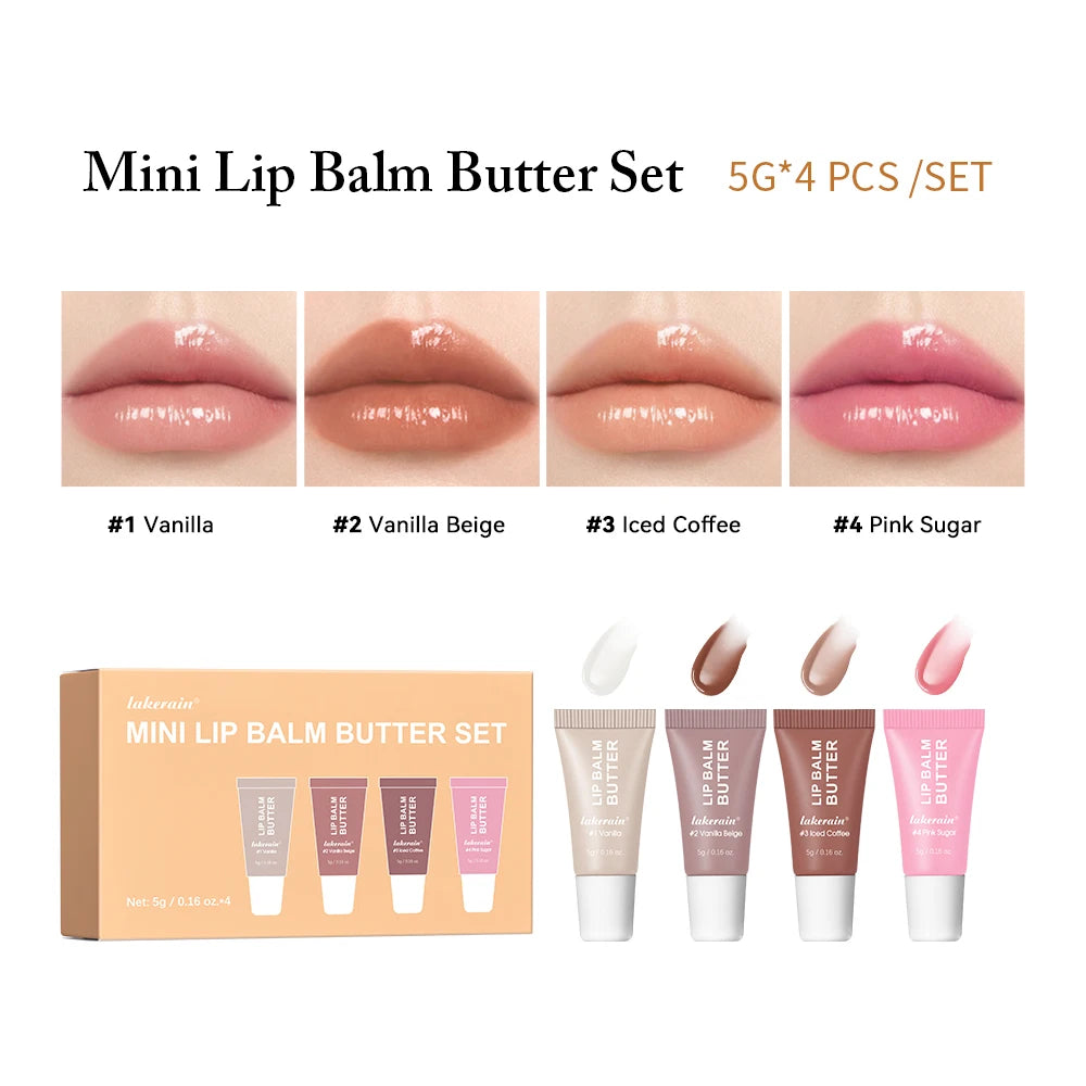 Moisturizer Lipbalm Exfoliating for Lips Gift Sets Summer Lip Care of the Lips Butter Balm Makeup Travel Size