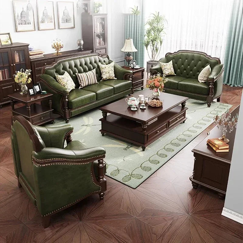 Leather Lazy Living Room Sofas Couch Armchair Recliner Mid Century Sofas Relaxing Multifunctional Divano Garden Furniture Sets