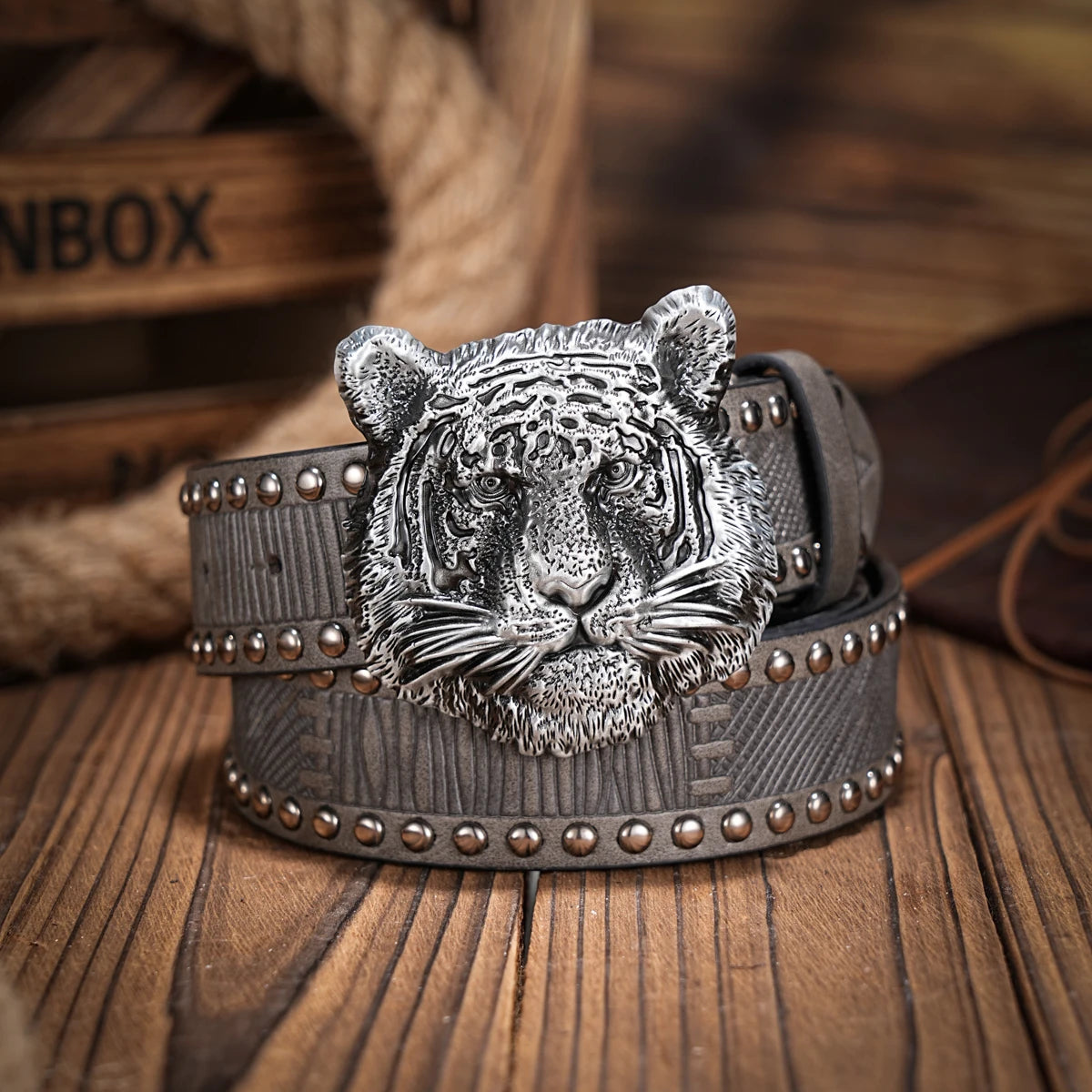 Belt – Retro Western Style – PU – Metal Buckle – Unisex | KIMLUD