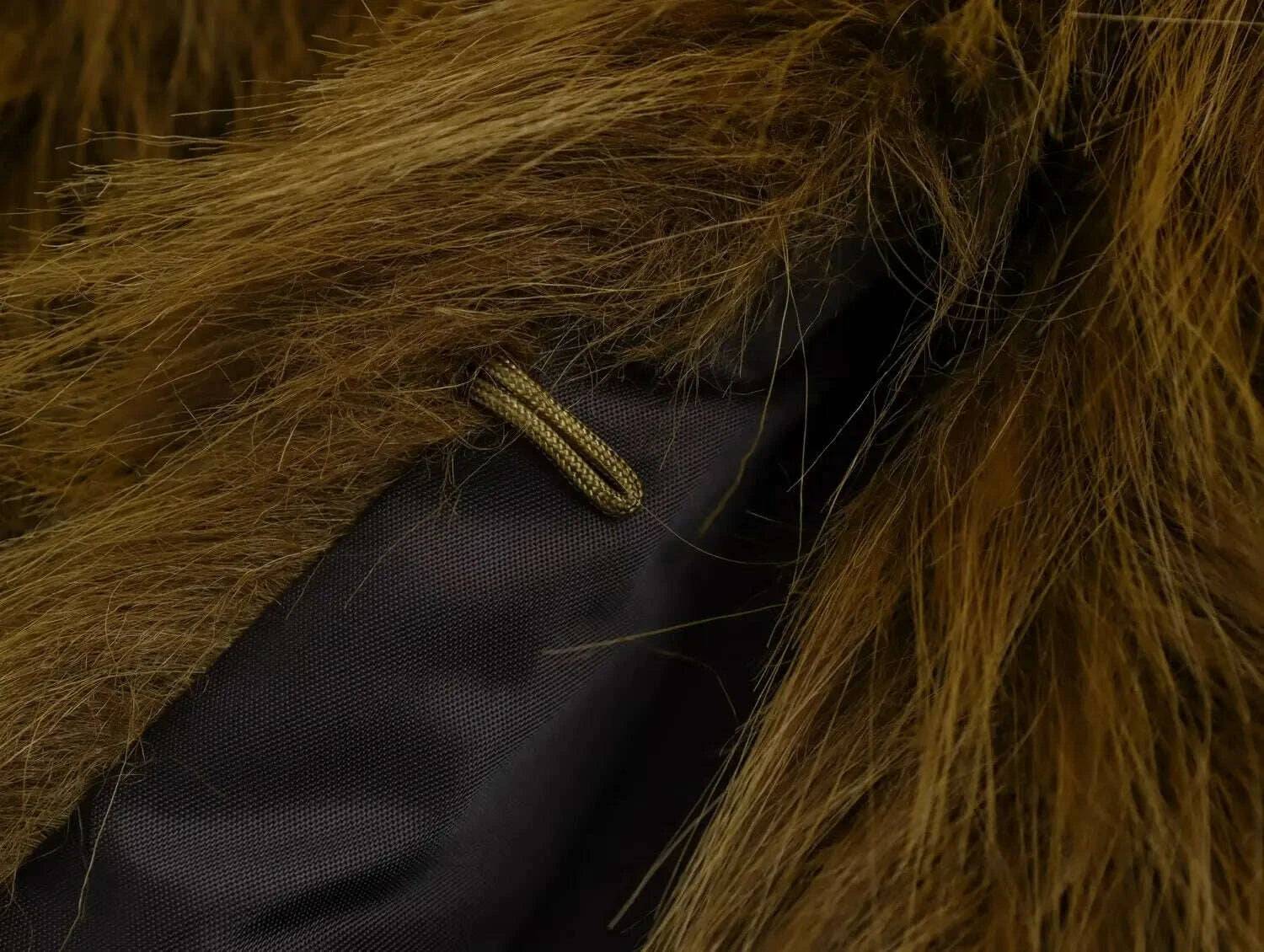 KIMLUD, European And American Style Autumn And Winter New Women's Clothing High-end Artificial Fur Effect Lapel Short Jacket, KIMLUD Womens Clothes